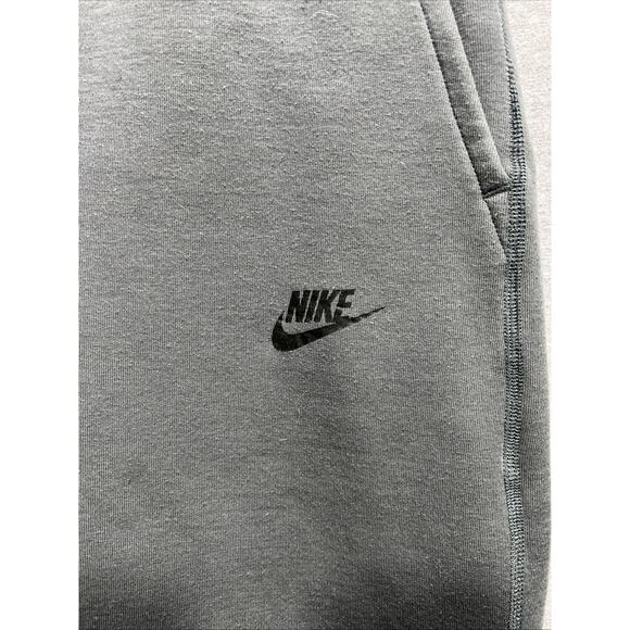 Nike Tech Fleece Pants Jogger Gray Slim Fit Tapered Leg Sweatpants Mens Size L - Picture 6 of 14
